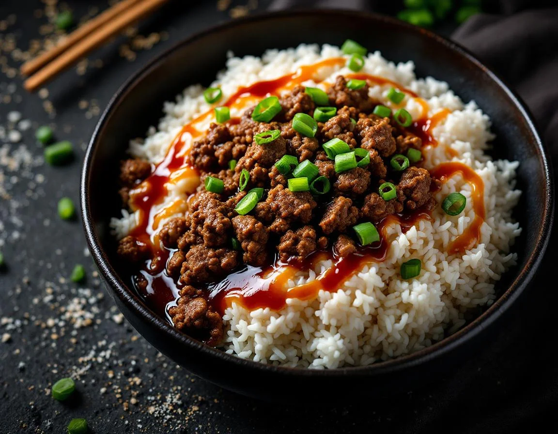 Ground Beef & Rice