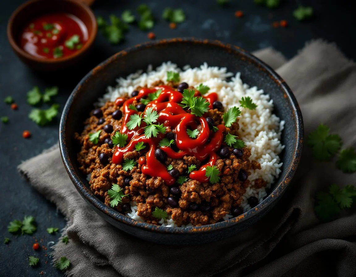 Beef, Rice & Beans